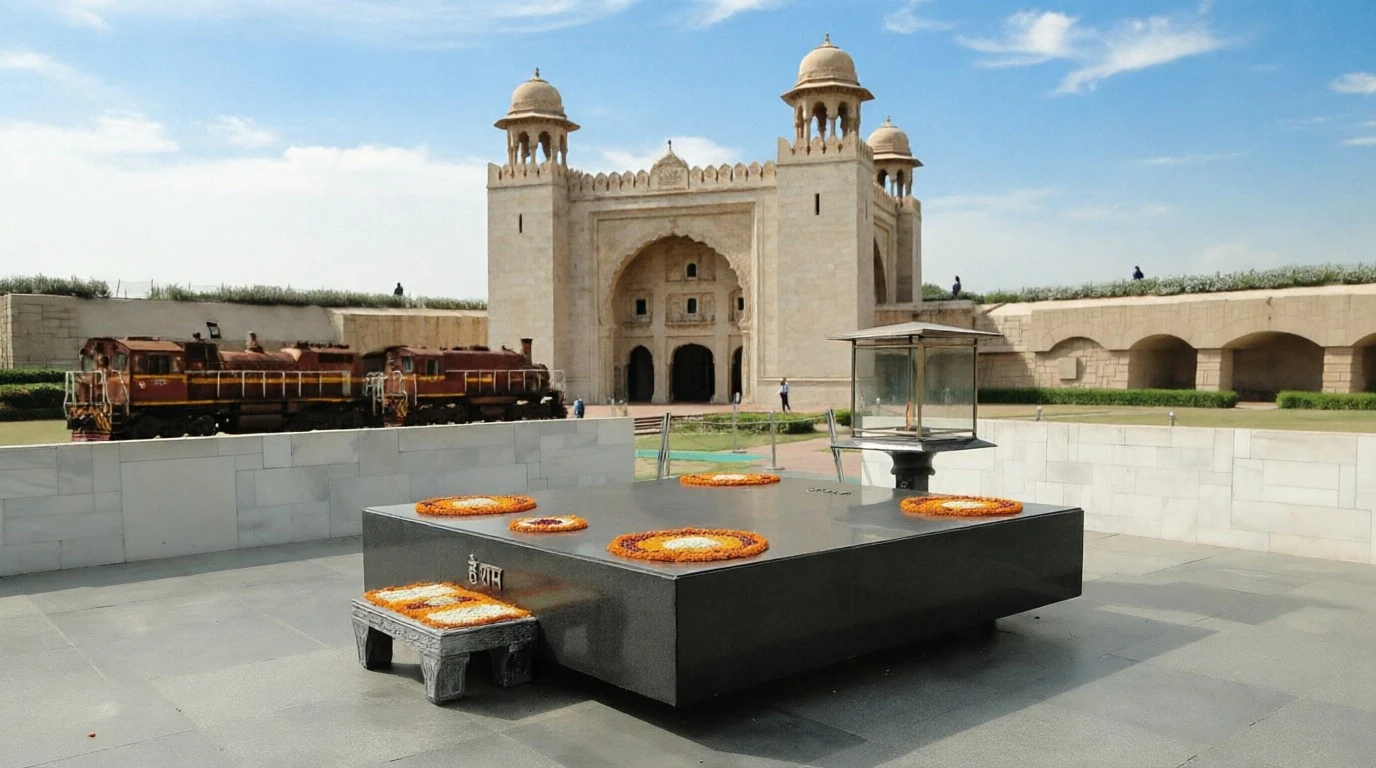 Raj Ghat: A Quiet Homage to the Father of the Nation