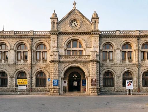New Delhi station — first-timer orientation