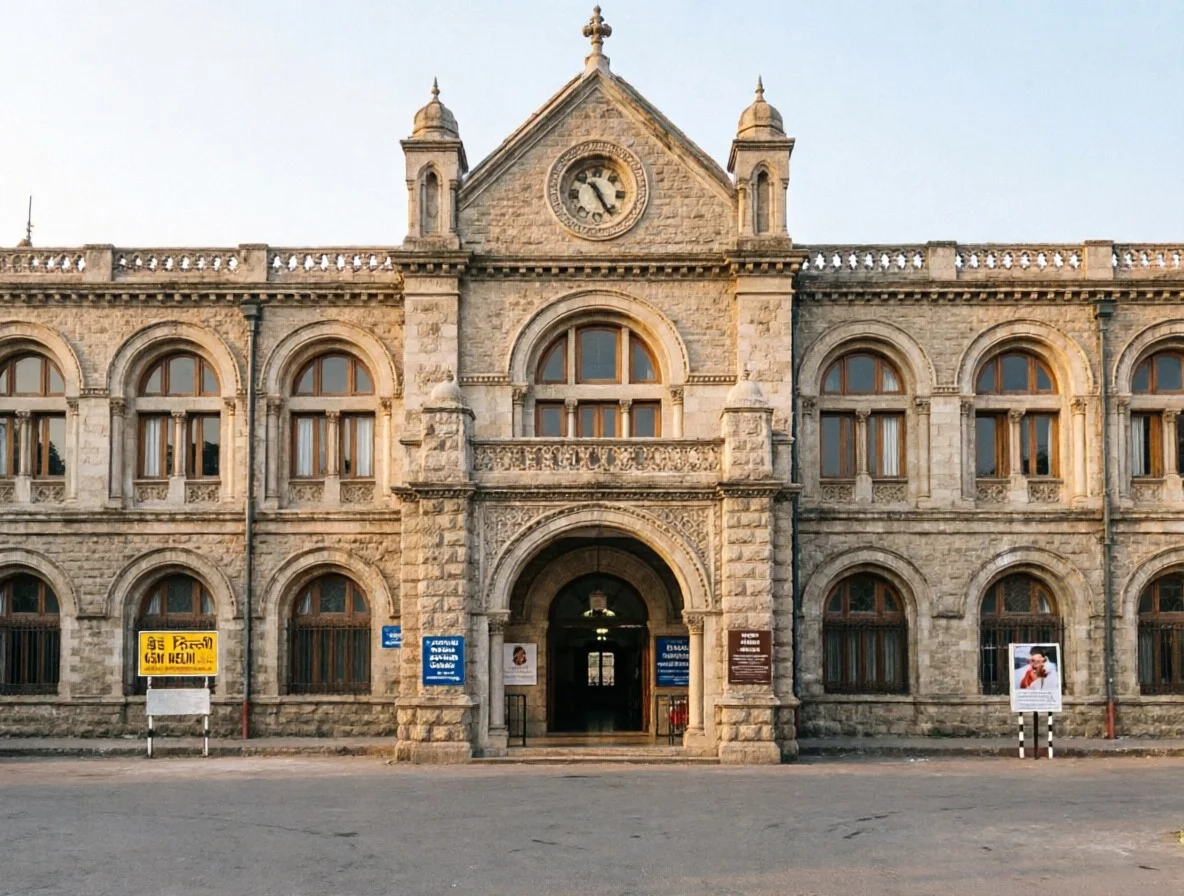 New Delhi station — first-timer orientation